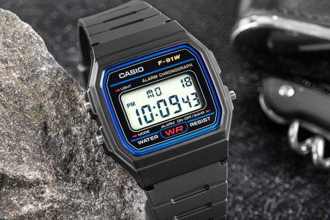 Zegarek Męski CASIO F-91W-1DG