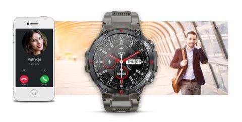 Smartwatch GIEWONT Focus SmartCall GW430-2 - Stone