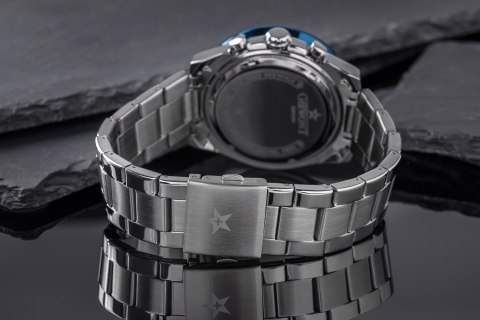 Zegarek Męski GIEWONT PrimeChrono GW8620-2 Chronograf Silver/Blue