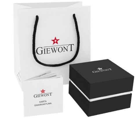 Zegarek Męski GIEWONT PrimeChrono GW8620-2 Chronograf Silver/Blue