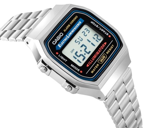 Zegarek Męski CASIO VINTAGE A168WA-1WDF + BOX