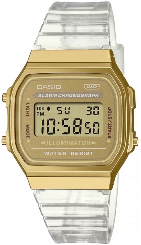 Zegarek Damski CASIO Vintage A168XESG-9AEF + BOX