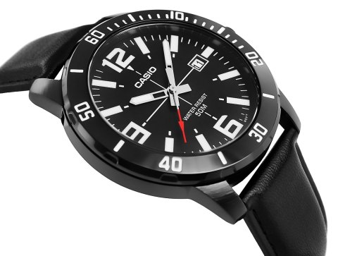 Zegarek Męski CASIO MTP-VD01BL-1BVUDF + BOX