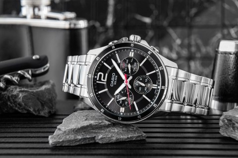 Zegarek Męski CASIO MTP-1374D-1AVDF + BOX