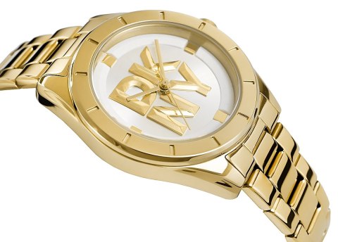 Zegarek Damski DKNY Chambers Midi Gold DK1L016M0065 + BOX