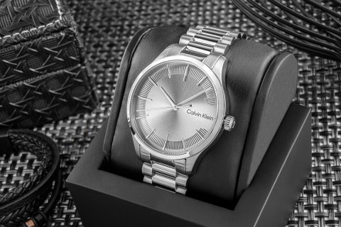 Zegarek Męski CALVIN KLEIN Iconic Brancelet 25200036 + BOX
