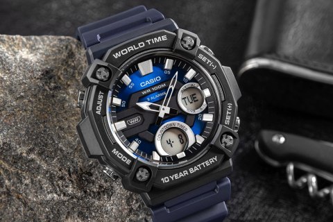 Zegarek Męski CASIO AEQ-120W-2AVDF + BOX