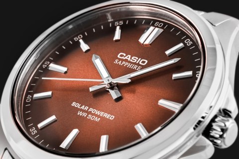 Zegarek Męski CASIO Solar MTS-RS100D-5ADF + BOX