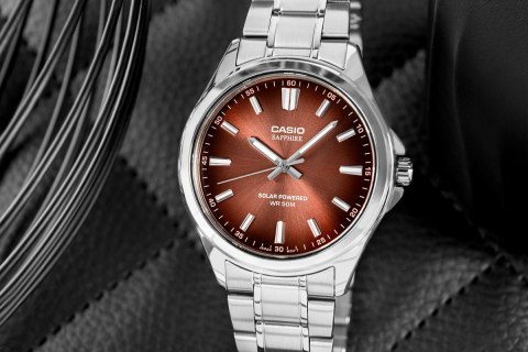 Zegarek Męski CASIO Solar MTS-RS100D-5ADF + BOX