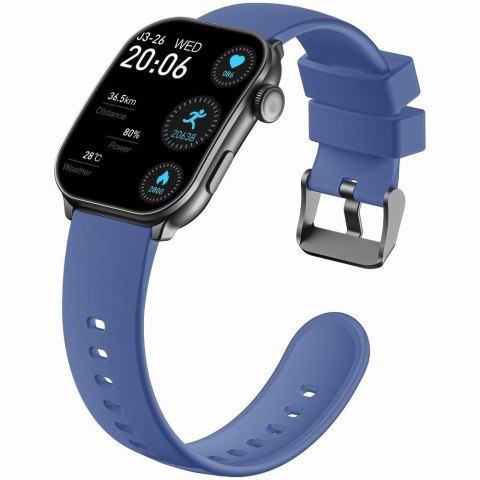 Smartwatch Męski GRAVITY GT28-3 Pasek + Bransoleta Granatowo Czarny