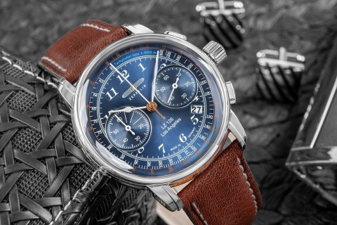 Zegarek Męski ZEPPELIN Los Angeles LZ 126 7614-3 + BOX