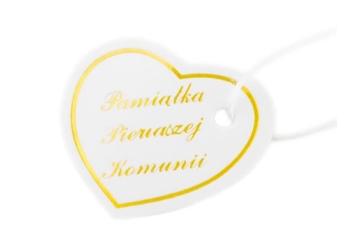 ZEGAREK DZIECIĘCY PERFECT LP004-02 - KOMUNIJNY - biały (zp801a) + BOX