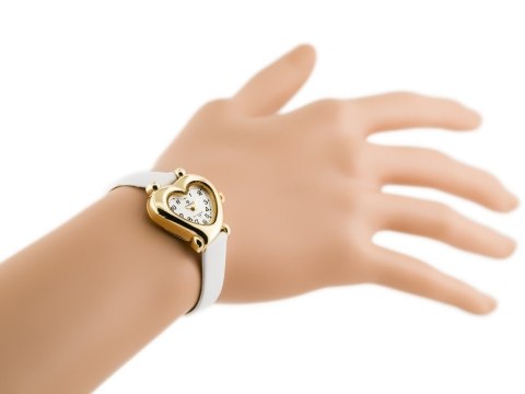 ZEGAREK DZIECIĘCY PERFECT - KOMUNIJNY - serduszko + BOX