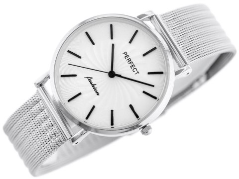 ZEGAREK DAMSKI PERFECT E334 - siatka (zp932d) + BOX