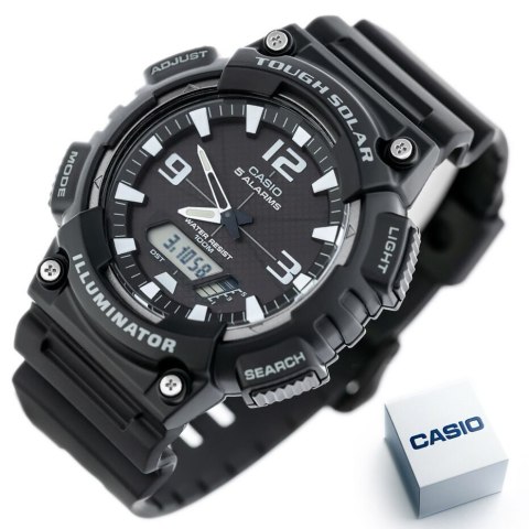 ZEGAREK MĘSKI CASIO AQ-S810W-1AV (zd044h) - SOLAR POWERED + BOX