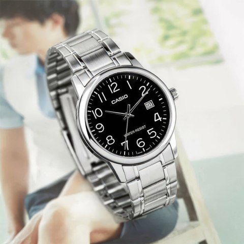 ZEGAREK MĘSKI CASIO MTP-V002D-1BUDF (zd103e) + BOX