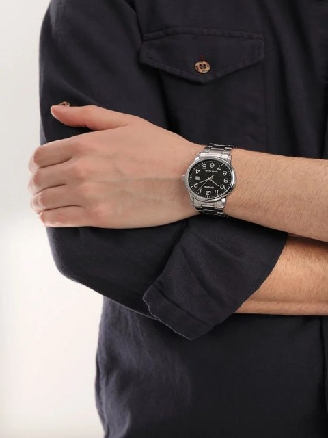 ZEGAREK MĘSKI CASIO MTP-V002D-1BUDF (zd103e) + BOX