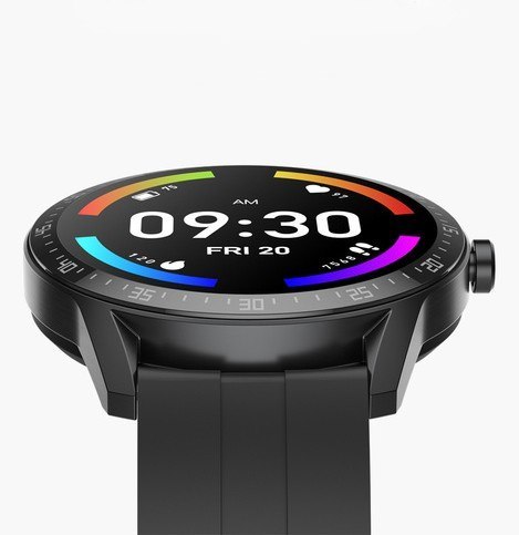 SMARTWATCH MĘSKI G. Rossi SW018-1 silver/black (sg012a) WŁASNE TARCZE