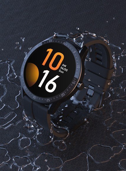 SMARTWATCH MĘSKI G. Rossi SW018-1 silver/black (sg012a) WŁASNE TARCZE