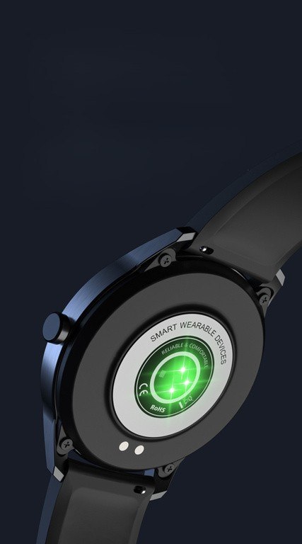 SMARTWATCH MĘSKI G. Rossi SW018-4 black/red (sg012d) WŁASNE TARCZE