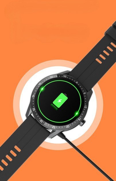 SMARTWATCH MĘSKI G. Rossi SW018-4 black/red (sg012d) WŁASNE TARCZE