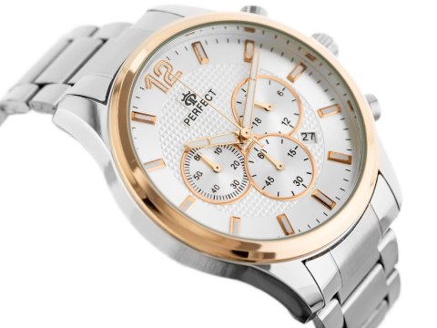 ZEGAREK MĘSKI PERFECT CH01M - CHRONOGRAF (zp355b) + BOX