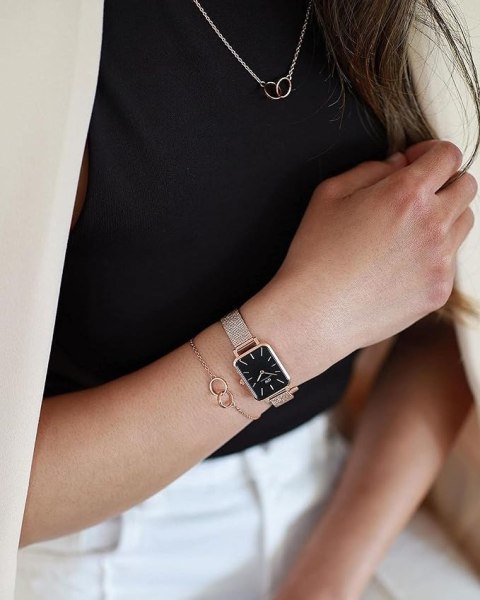 ZEGAREK DAMSKI DANIEL WELLINGTON DW00100432 - QUADRO (zw505d)