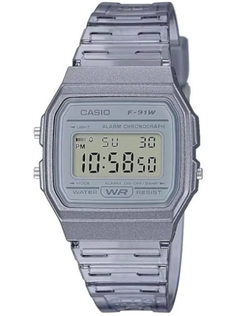Zegarek Unisex Casio Retro Vintage F-91WS-8DF(zd648d)