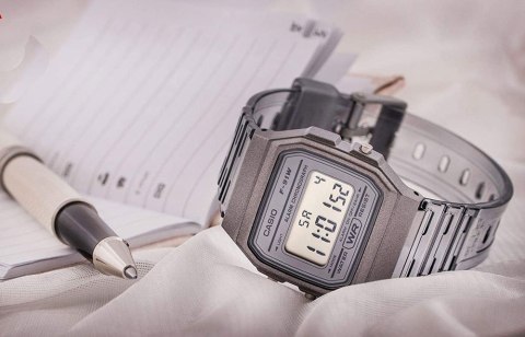 Zegarek Unisex Casio Retro Vintage F-91WS-8DF(zd648d)