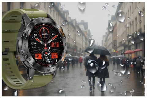 SMARTWATCH MĘSKI GRAVITY GT9-12 - WYKONYWANIE POŁĄCZEŃ, CIŚNIENIOMIERZ (sg021l)