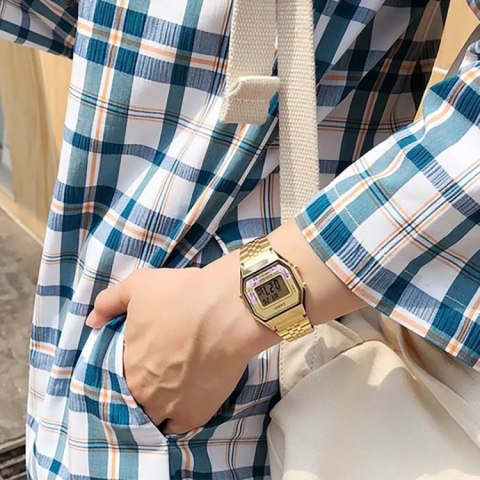 ZEGAREK DAMSKI CASIO LA680WGA-4C (zd631d) + BOX