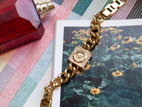 ZEGAREK DAMSKI Michael Kors Chain Lock MK4711 + BOX