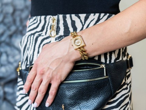 ZEGAREK DAMSKI Michael Kors Chain Lock MK4711 + BOX