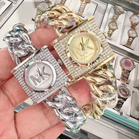 ZEGAREK DAMSKI Michael Kors Chain Lock MK4711 + BOX