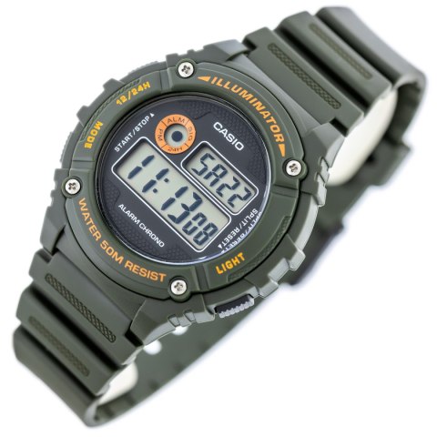 Zegarek Męski Casio W-216H-3B + BOX