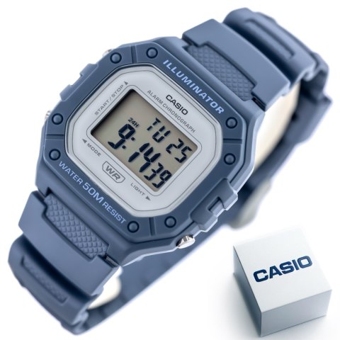 Zegarek Męski Casio W-218HC-2AVDF ( zd208g) + BOX