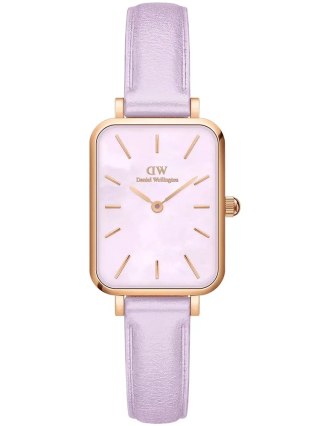 ZEGAREK DAMSKI DANIEL WELLINGTON Quadro Lavender Mop 20mm DW00100637 + BOX (zw521b)