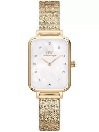 ZEGAREK DAMSKI DANIEL WELLINGTON Quadro Lumine Pressed Piano 20mm DW00100582 + BOX (zw519a)