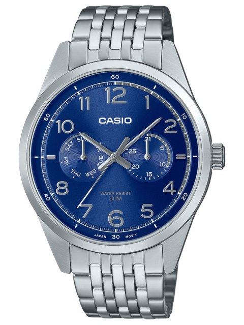 ZEGAREK MĘSKI CASIO MTP-E340D-2A (zd264b) + BOX