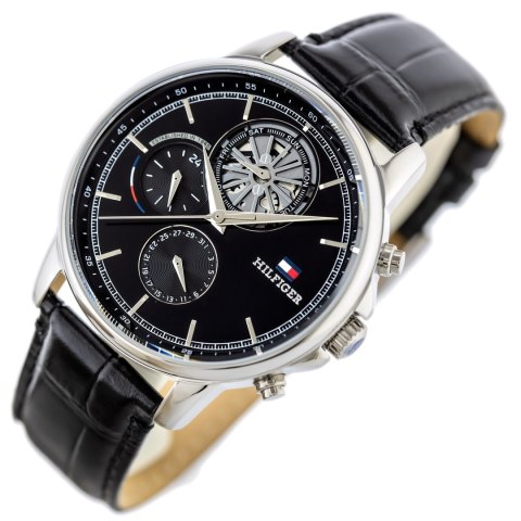 ZEGAREK MĘSKI TOMMY HILFIGER 1710605 Steward Open Heart + BOX