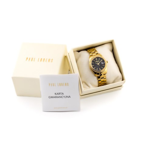 ZEGAREK DAMSKI PAUL LORENS - PL20001B-1D1 (zg570c) + BOX