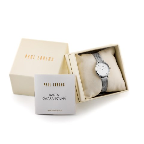 ZEGAREK DAMSKI PAUL LORENS - PL20004B-3C1 (zg567d) + BOX