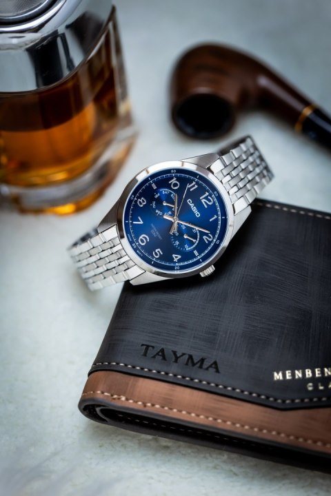 ZEGAREK MĘSKI CASIO MTP-E340D-2A (zd264b) + BOX