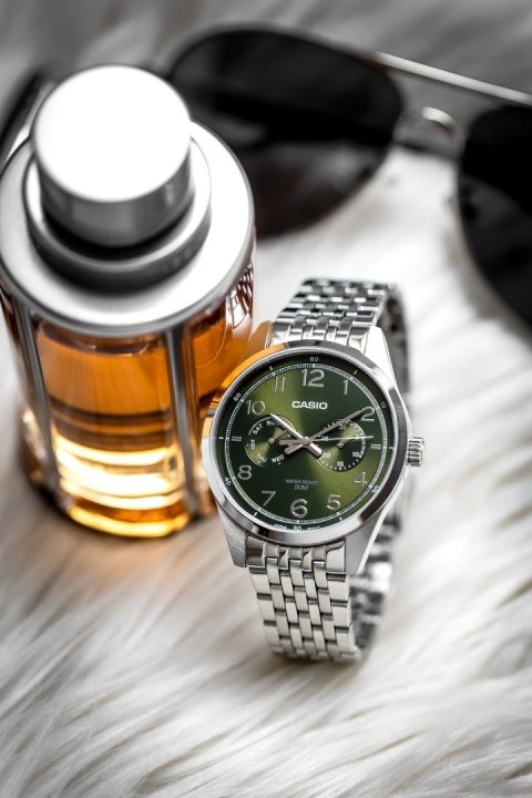 ZEGAREK MĘSKI CASIO MTP-E340D-3A (zd264c) + BOX