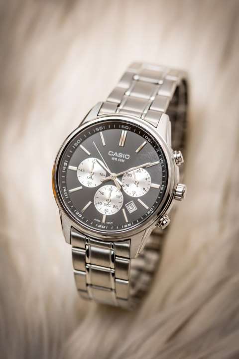 ZEGAREK MĘSKI CASIO MTP-E515D-1A (zd265a) + BOX