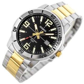 ZEGAREK MĘSKI CASIO MTP-VD01SG-1B + BOX