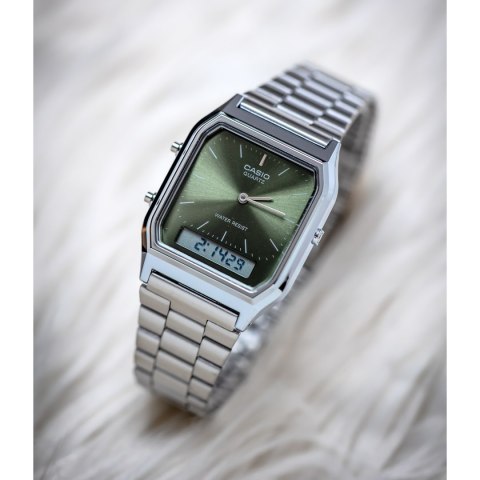 ZEGAREK UNISEX CASIO Vintage AQ-230A-3AMQYDF + BOX