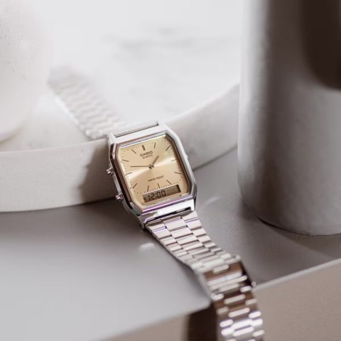 ZEGAREK UNISEX CASIO Vintage AQ-230A-4AMQYDF + BOX