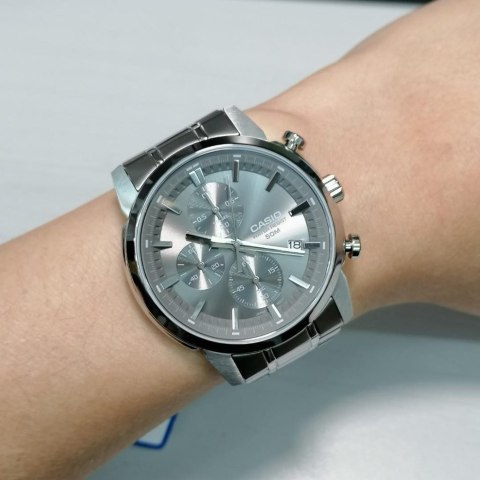 Zegarek Męski Casio MTP-E510D-8A + BOX