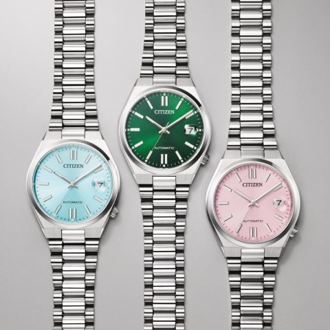 ZEGAREK MĘSKI CITIZEN Tsuyosa NJ0200-50X - AUTOMAT SZAFIR